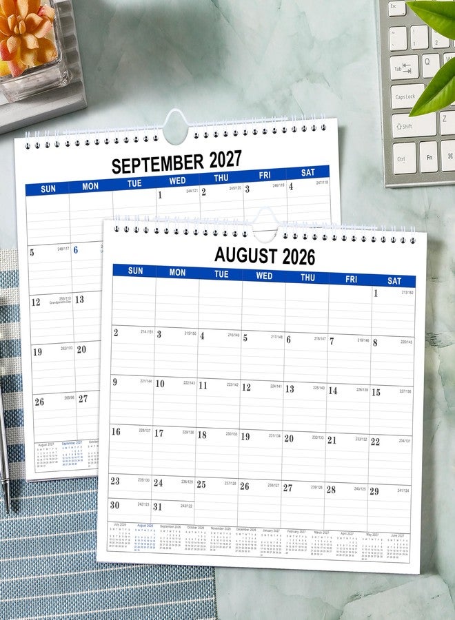Feteulo 2026-2027 Wall Calendar - Wall Calendar 2026-2027 Monthly from JULY 2026 - December 2027, 11”x 8.5”, 18 Months, Suitable for Hanging on the Wall - Image 2