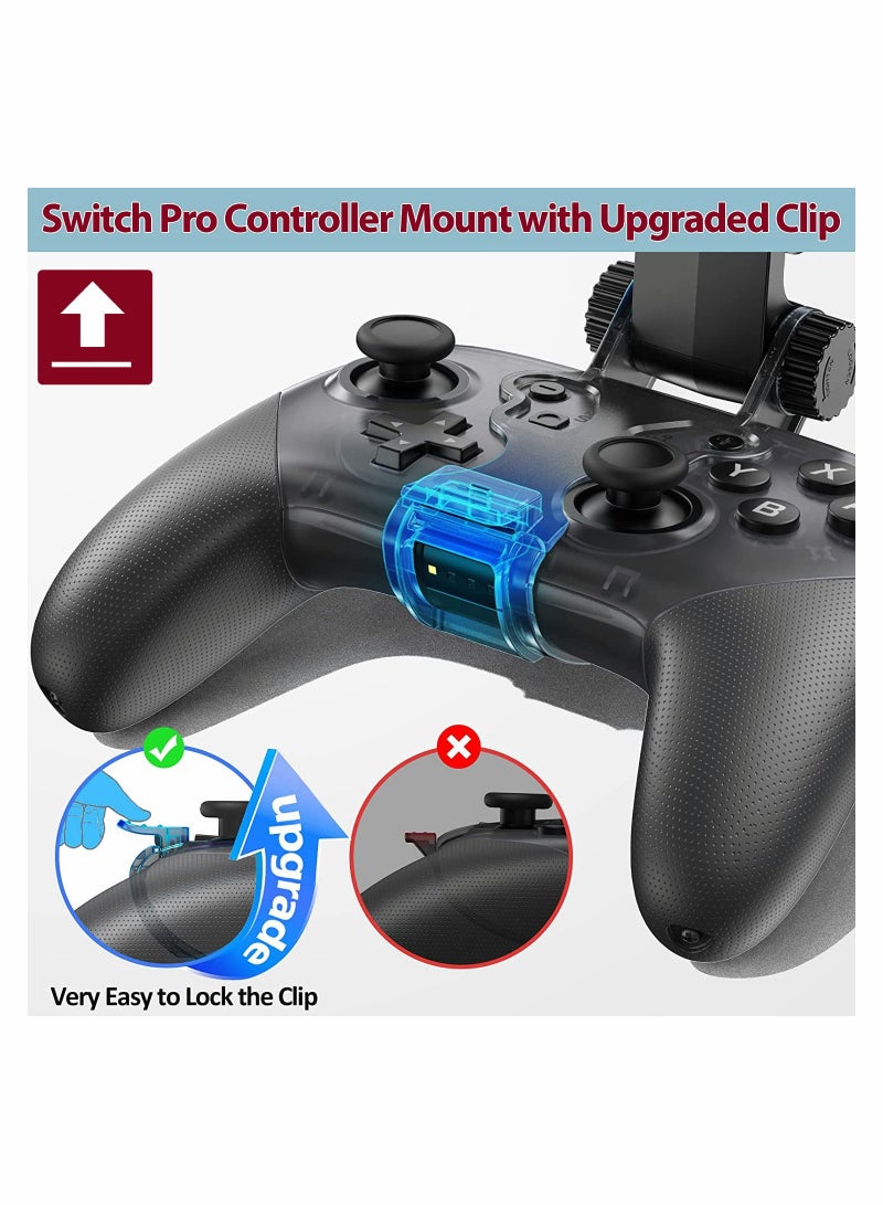 Barakah حامل وحدة تحكم Switch Pro قابل للتعديل متوافق مع OLED Lite - Image 4