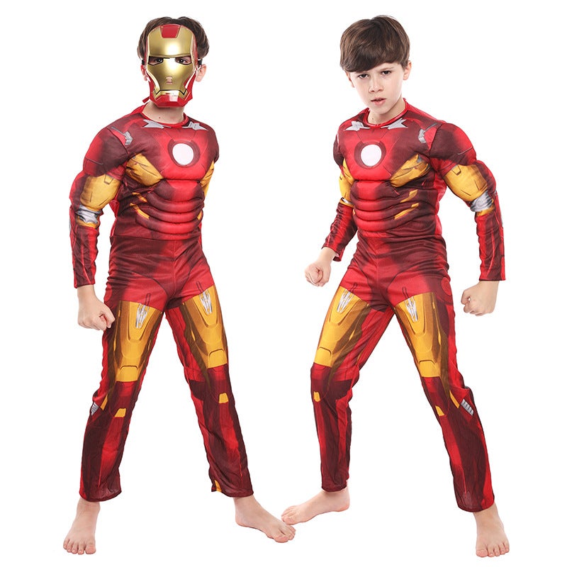 Captain America star wars Thor Avengers Thanos quantum battle clothes Black Panther iron man dead waiter Red Iron Man