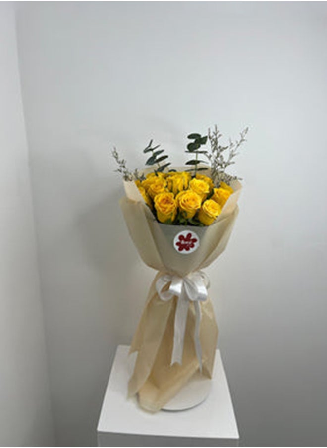 Floral lane Flower Shop Radiant Yellow Bliss 
