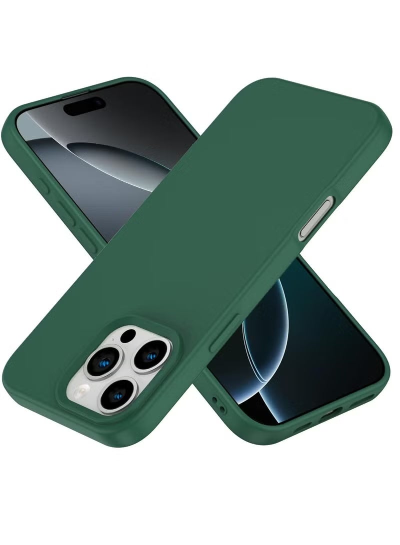 أوميكسبرو جراب مصمم لهاتف iPhone 16 Pro Max جراب سيليكون فائق النحافة مقاوم للصدمات مع بطانة ناعمة من الألياف الدقيقة المضادة للخدش وحماية محسنة للكاميرا جراب هاتف لهاتف 16 Pro Max - Image 1