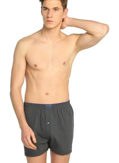 Tutku Men 2 Pcs Pack 117 Combed Cotton Boxer