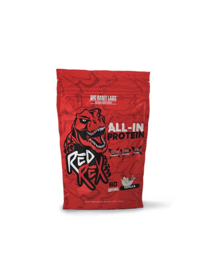 ريد ريكس بروتين متكامل بنكهة الفانيليا
