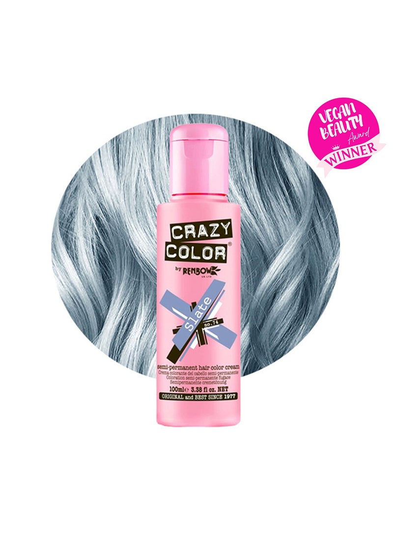 Crazy Color Metallics Slate 74 100ml  - Image 1