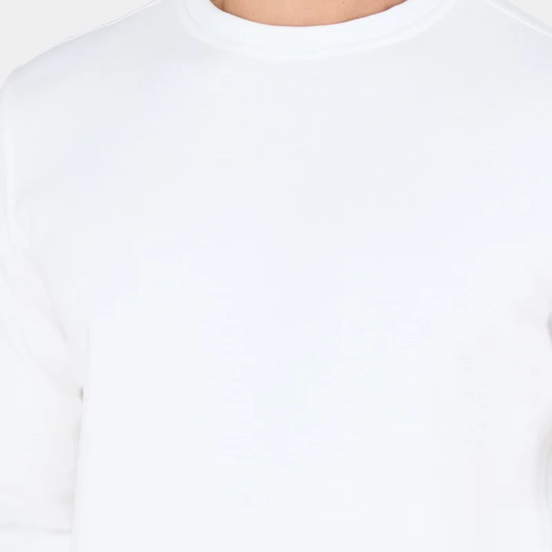 Sun And Sand Sports White Men's Waffle Sweatshirt for Men | Best Price UAE