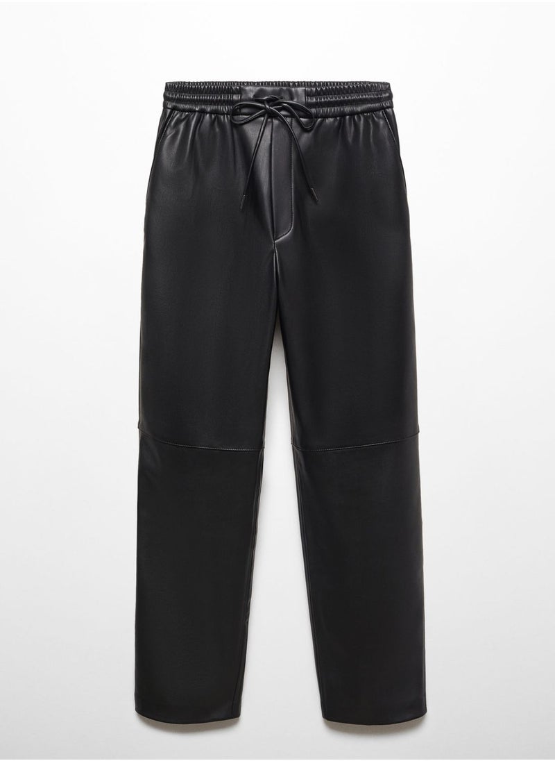 MANGO - High Waist Pants - Image 1