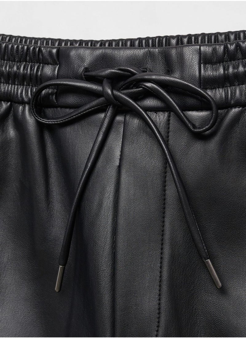 MANGO - High Waist Pants - Image 1