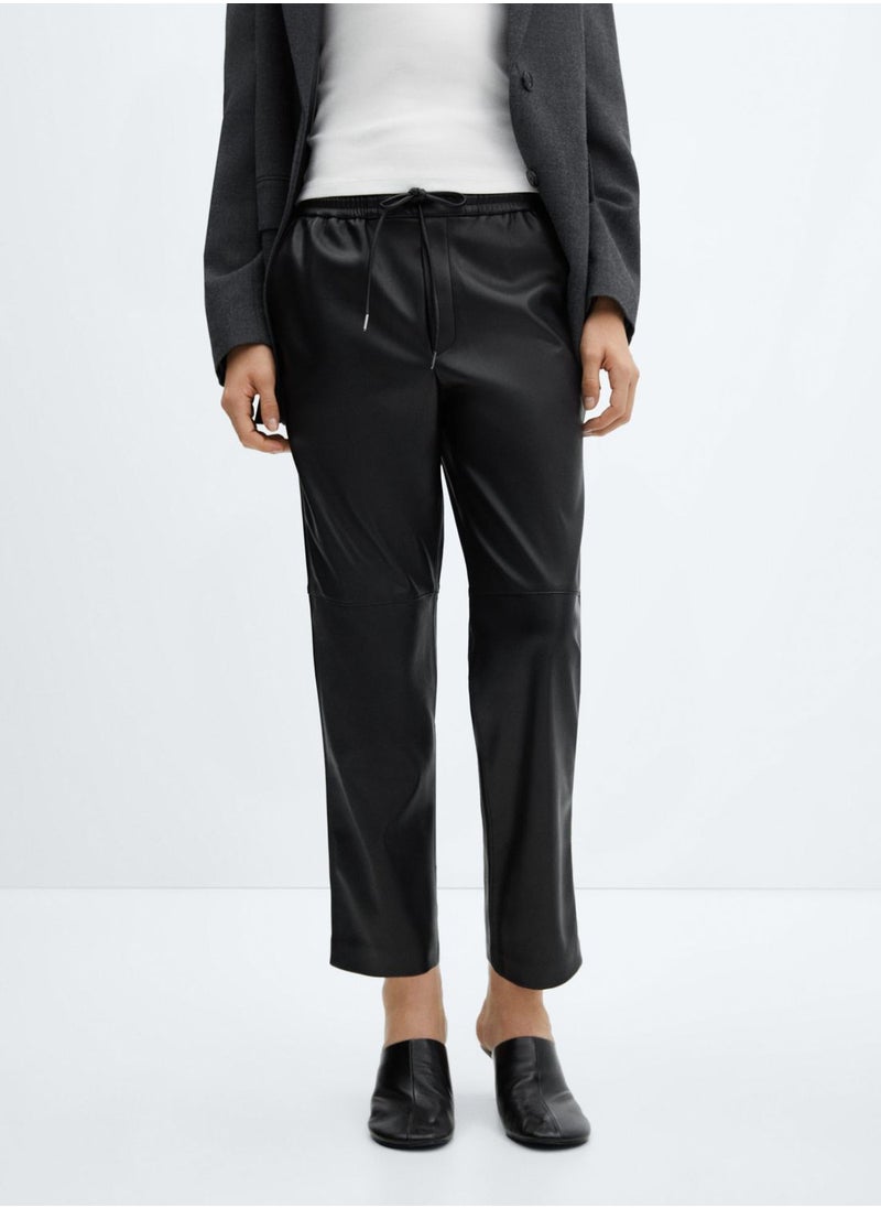 MANGO - High Waist Pants - Image 1