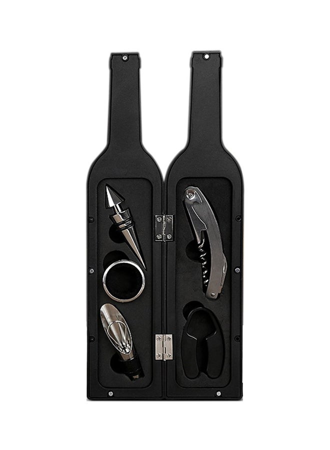 NIBEMINENT 5-Piece Bottle Opener Tool Set Silver 35x20x13mm - Image 1