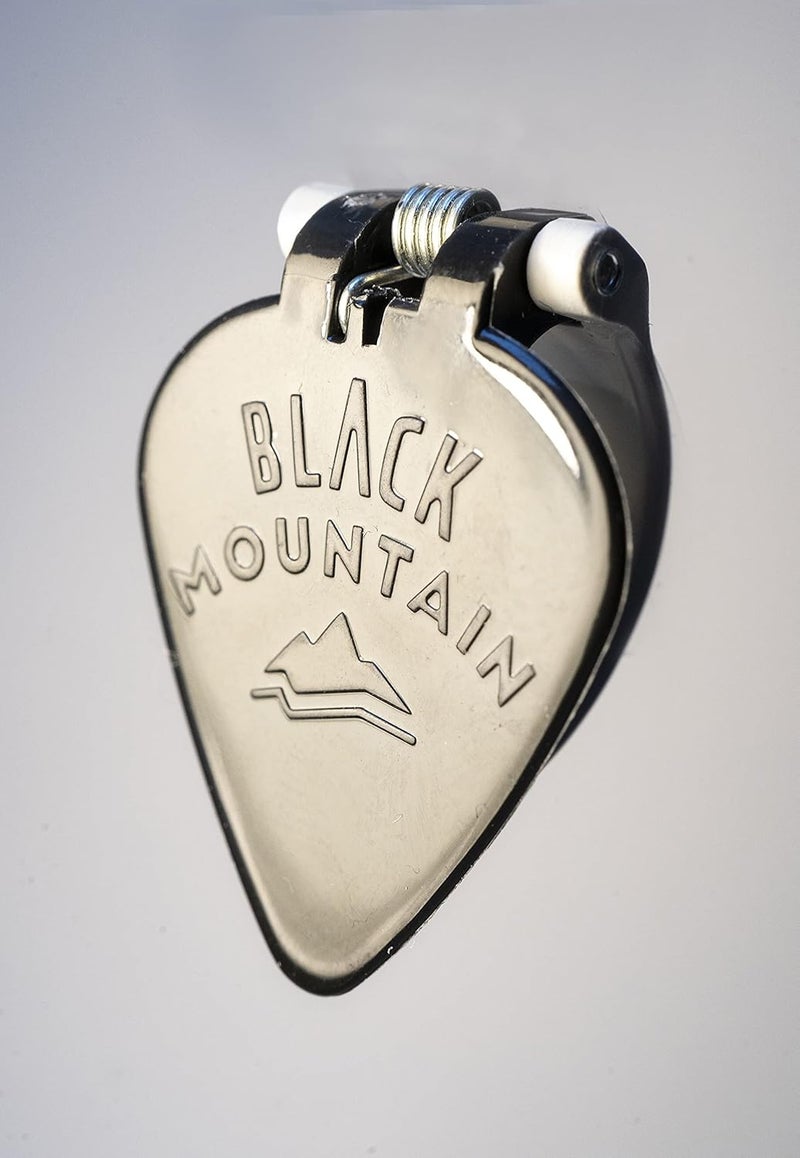 Black Mountain Medium Gauge Thumb Picks for Acoustic Guitar, Electric Guitar, Ukulele, Banjo, and More - Spring Loaded Universal Fit for Medium to XL Thumbs - Premium Finger Picks - Image 2