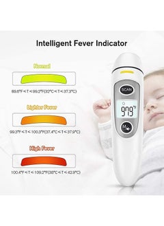 SKY-TOUCH Forehead And Ear Touchless Digital Infrared Thermometer With Lcd Screen, Memory Recall, Fever Alarm, Auto Shutdown  - Image 2