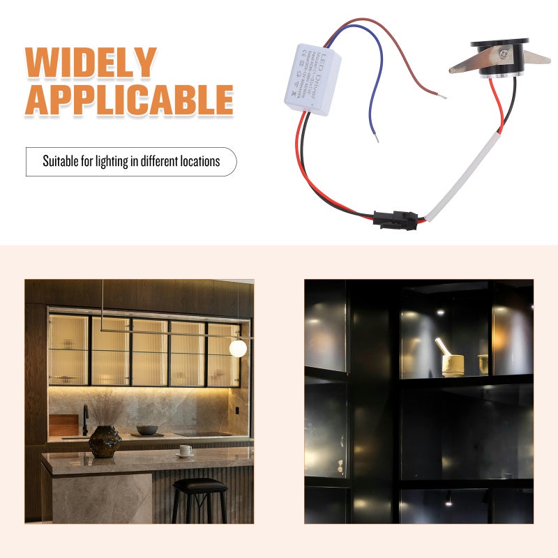Display Showcase Spot Light Small Showcase Light Cabinet Ceiling Recessed Well Spot Light Showcase Supply Mini Ceiling Light - Image 3