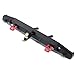 RCLions Metal Rear Bumper with LightsShacklesTrailer Hitch for TRX4SCX10ii 90046 110 RC Crawler Car - Image 3