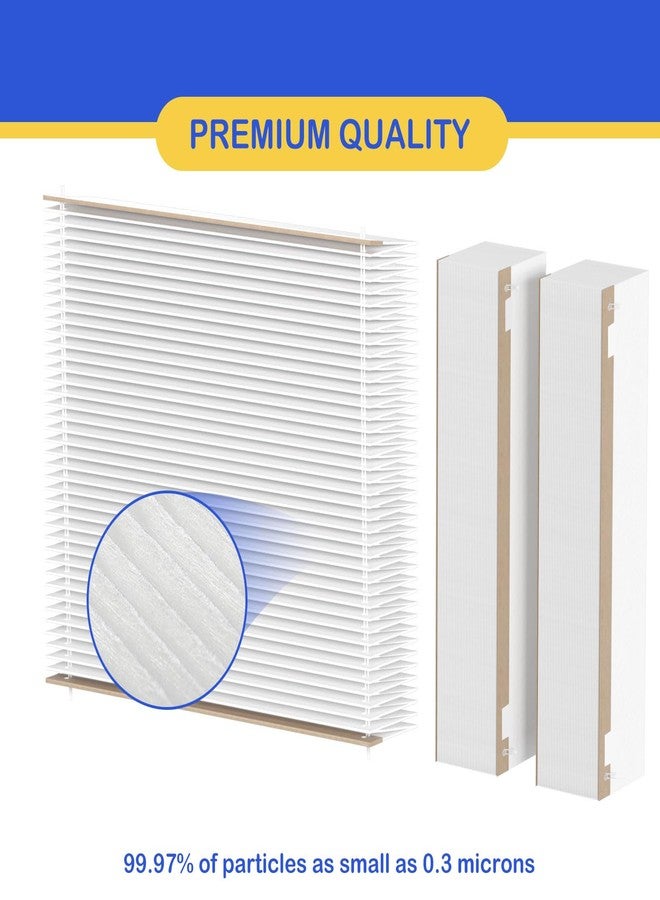 Roninby 201 Air Filter Replacement Compatible with Aprilaire 2200 2250, Space Gard 2200 Air Cleaner Purifier and Lennox PMAC-20C X0445, Compare to Part #201, MERV-10 Air Filter, 3 Pack - Image 3