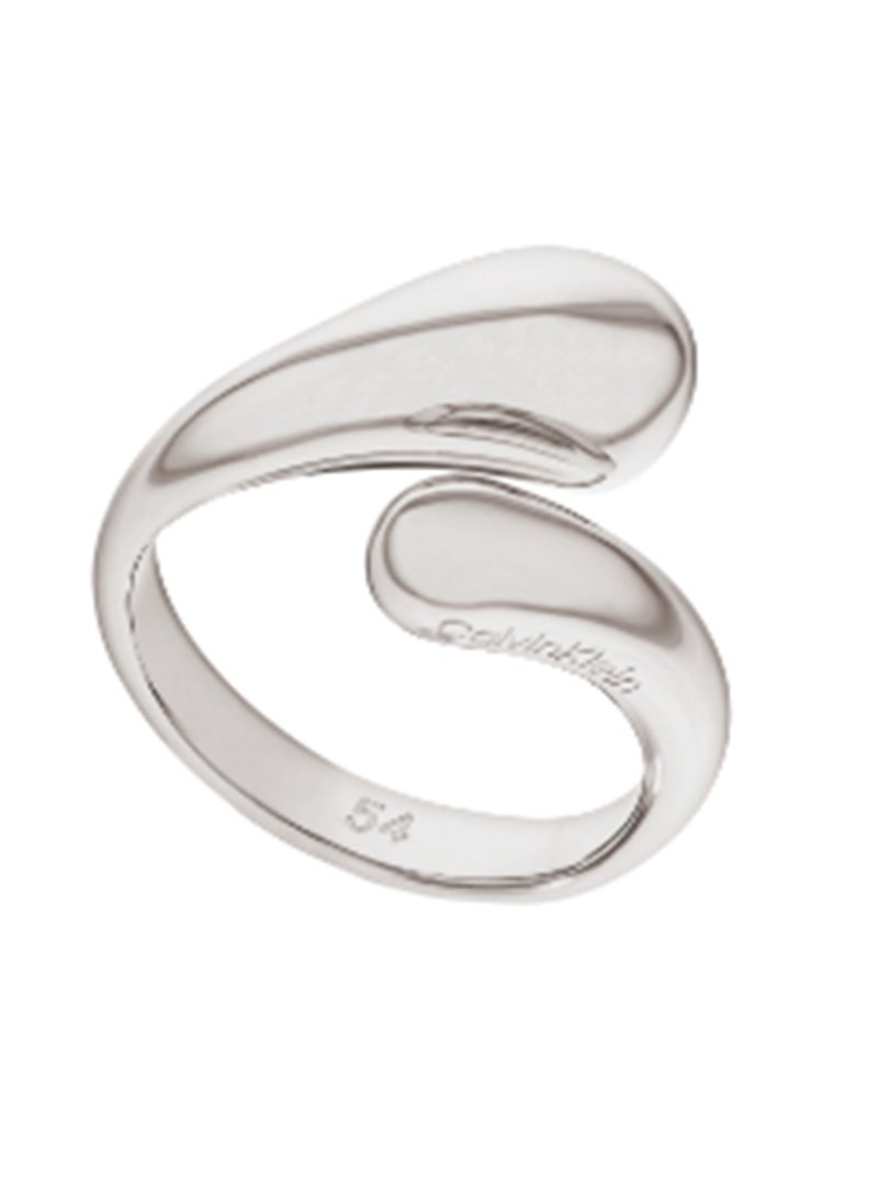 CALVIN KLEIN CALVIN KLEIN JEWELRY SCULPTURED DROPS FAMILY WOMENS RING - 35000192D