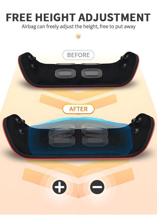 GROIC - Lumbar Massager Back Stretcher Device with Heat Function & Adjustable Intensity, Electric Inflatable Back Stretcher Device,Back & Sciatica Pain Relief Relaxation, Ideal Gifts - Image 1