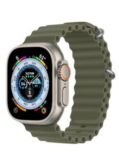 Ten Tech Silicone Band for Apple Watch Ultra/Ultra 2 49mm 45mm 44mm 42mm, Waterproof Soft Silicone Sports Band for iWatch Ultra SE 8/7/6/5/4/3/2/1, oily