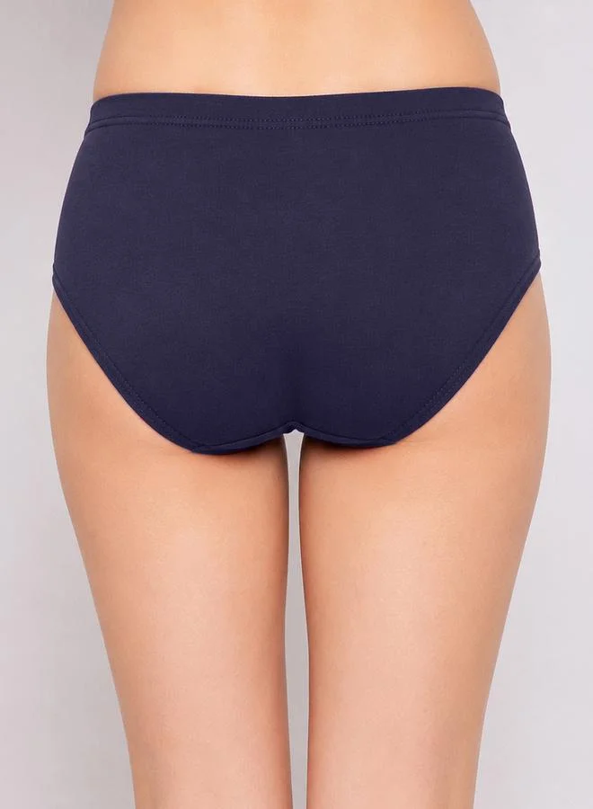 Clovia Pack of 3 -Mid Waist Hipster Panties
