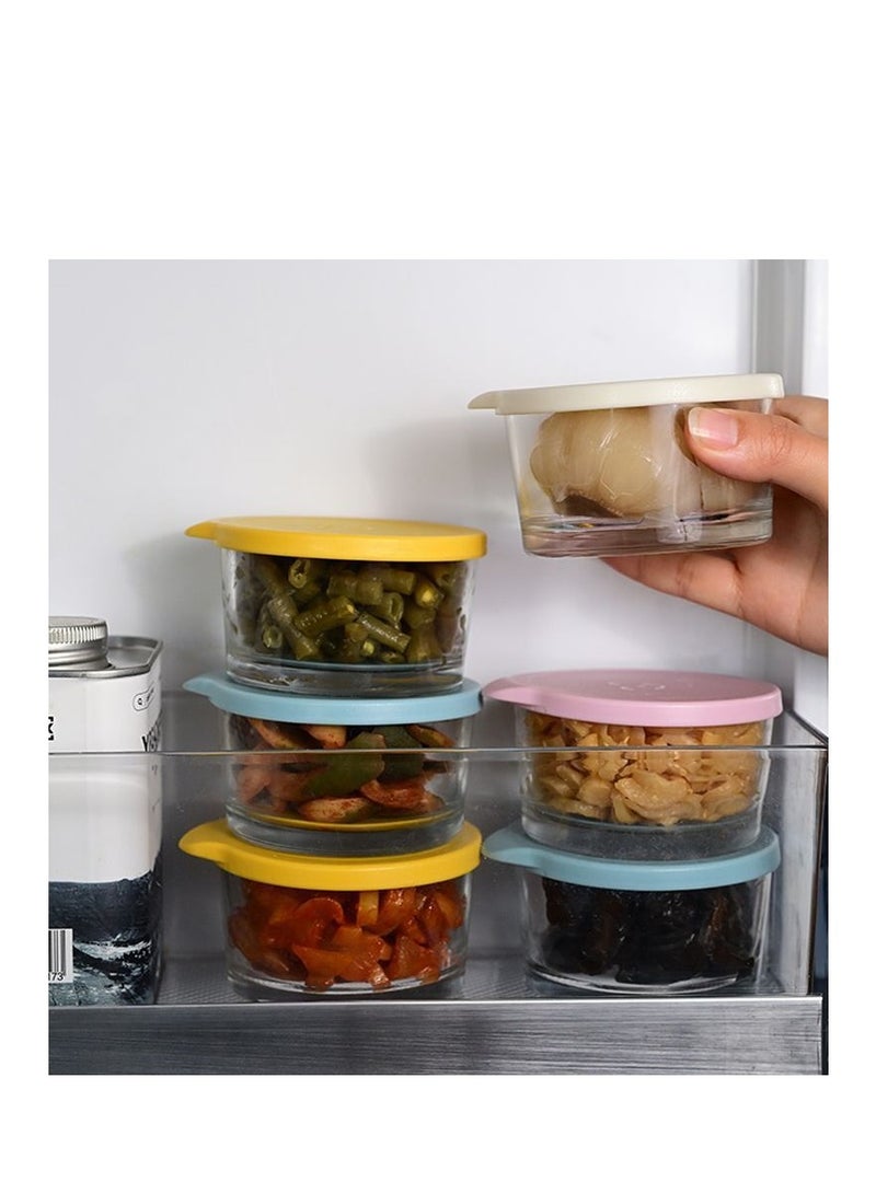 Glass Food Storage Containers with Airtight Lids, 2-Piece Set, Microwave Safe - Image 2
