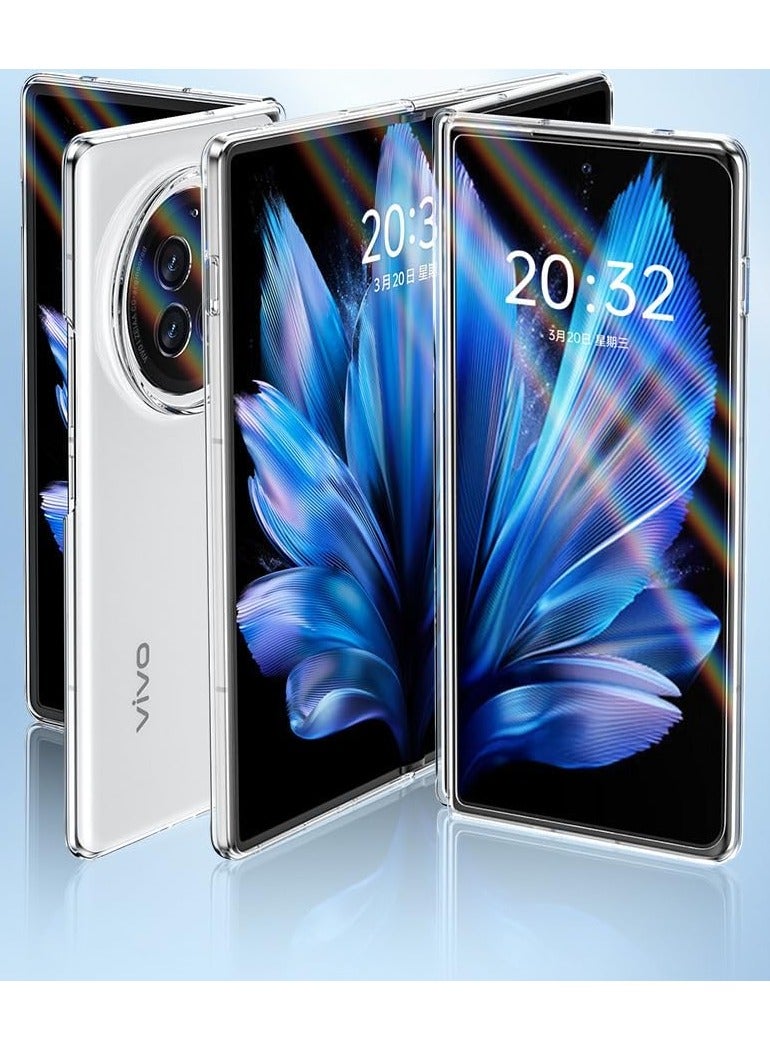 general VIVO X Fold 3 Pro Case Clear, 【Anti-Yellow】 Ultra-Thin Slim Fit Transparent Hard PC Protective Phone Case for Vivo X Fold3 Pro - Image 3