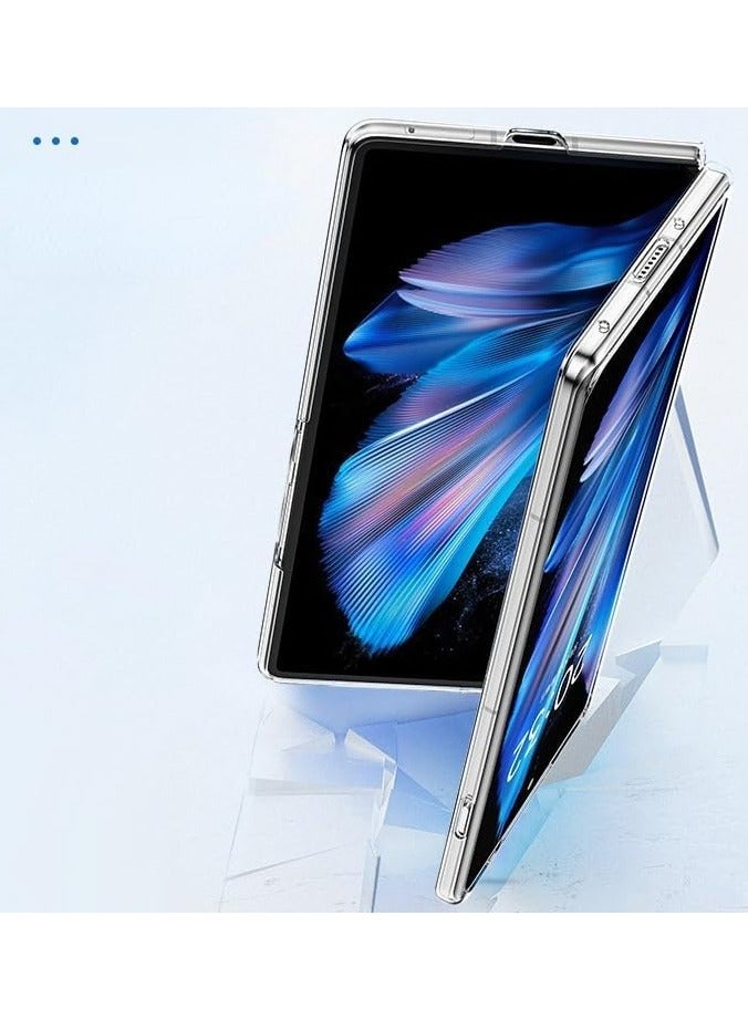 general VIVO X Fold 3 Pro Case Clear, 【Anti-Yellow】 Ultra-Thin Slim Fit Transparent Hard PC Protective Phone Case for Vivo X Fold3 Pro - Image 5
