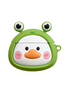 For XiaomiRedmi Buds5 Pro Earphone Protective Cover Red Mi Buds4 Cartoon Silicone Wireless Bluetooth Shell-Color:Silicone Soft Shell-frog Duck-Model:For XiaomiBuds 4 Pro (protective Case)