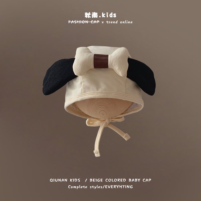 Korean Baby Hat 2024 Autumn/Winter Warm Ear-Protective Small pillow 35-45cm (recommended for 3-16 months)
