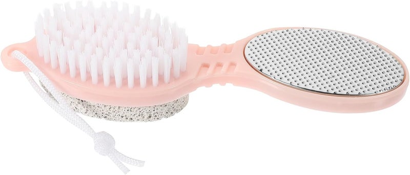 FOMIYES Multi-Functional Foot Scrubber Brush with Pumice Stone 1pcs Pedicure File Tool for Household Foot Care Dead Skin Exfoliating and Callus Removal at Home and Salon - Image 1