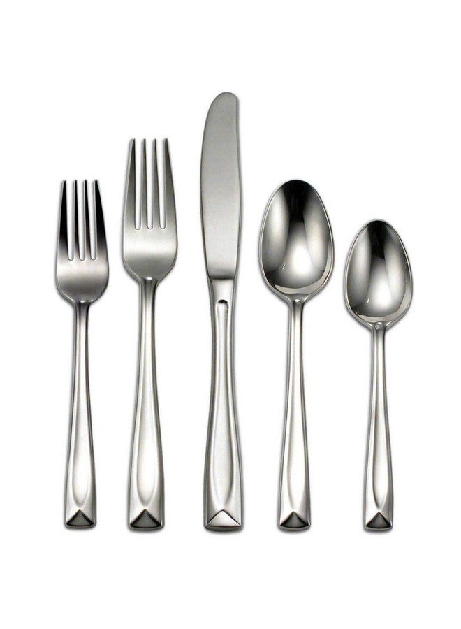ONEIDA Oneida T837045A Lincoln 45-Piece Flatware Set, Service for 8 Silver  - Image 1