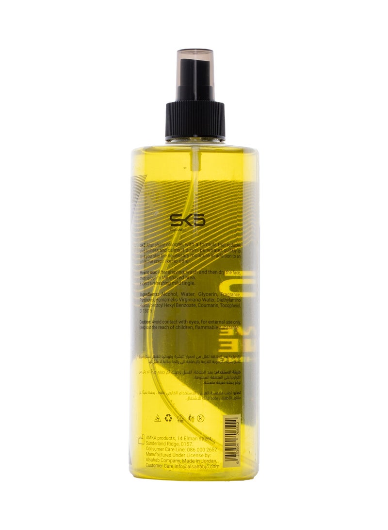 SK5 After Shave Cologne Attraction - Skin Soothing Formula 500ml - Image 2