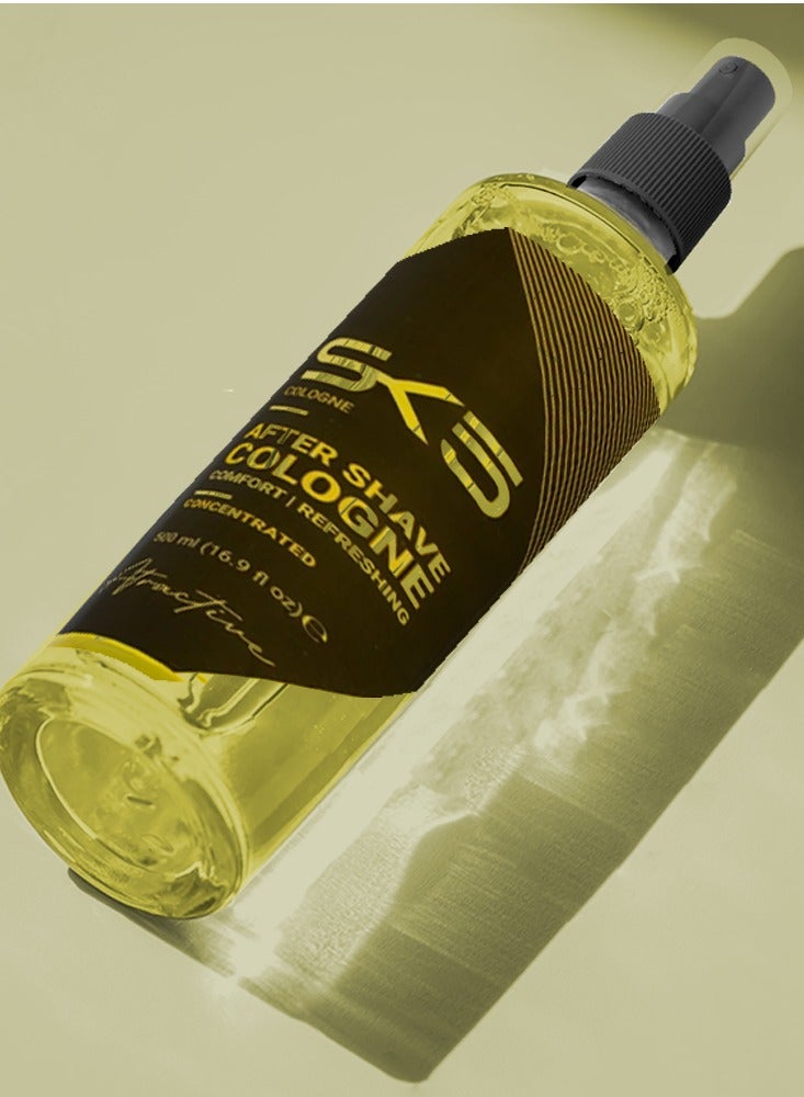 SK5 After Shave Cologne Attraction - Skin Soothing Formula 500ml - Image 3