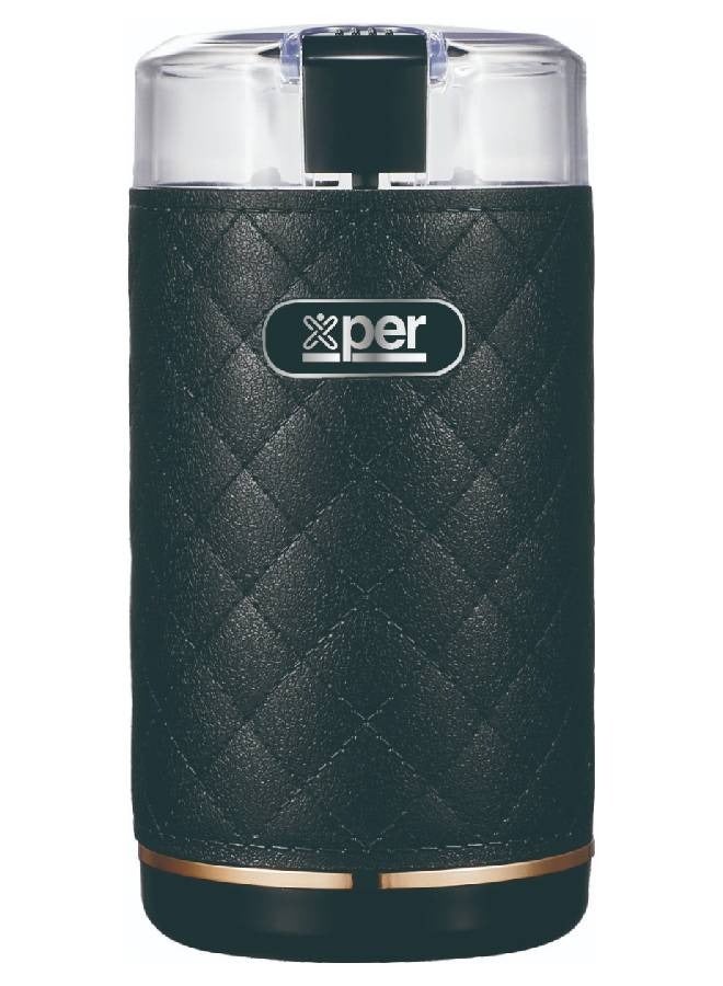 XPER Grinder - 150 Watt - 50 Grams - Leather Texture - Black - XPCG-300BK - Image 2