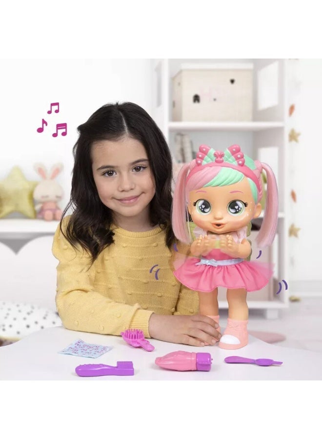 Cry Babies Bella's Morning Routine Interactive Baby Doll | Claps & Dance | Makes Realistic Baby Sounds | Collectible Soft Doll | Nurturing and Imaginative Play | Sensory Development | Gift for Toddler & Kids - Image 3