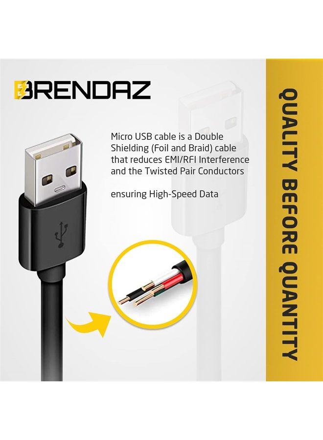 BRENDAZ كابل USB متوافق مع كاميرا كانون لكاميرات كانون EOS M50 المرآة، M50 Mark II الرقمية، وكاميرات EOS 90D، كابل USB 2.0 Micro USB (3 أقدام) - Image 2
