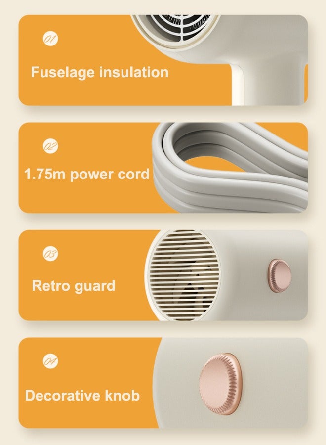 ENCHEN Hair Dryer Air 7 New Professional Salon Powerful Household Blow Dryer Hot And Cold Wind Supports - Image 4