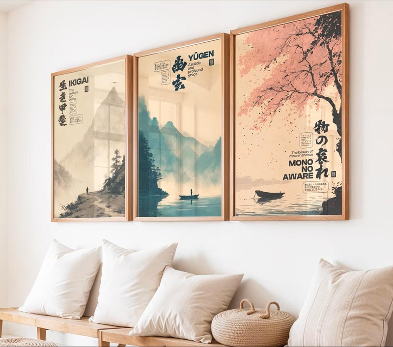 Gamya Framed Japan Samurai Theme Motivational Quote Posters For Office, Living Room, Bedroom Wall Decor - Aesthetic Room Decor (13x19 Inches) (Japanese Philosophy) - Image 5
