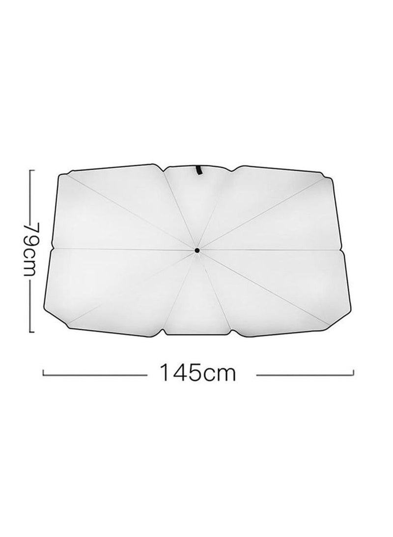 BLOOMING TIME Car Sunshade Covers Umbrella Sun Shade Protector Parasol Auto Front Window Protector Interior Windshield Protection Accessories - Image 2