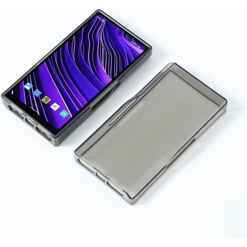 HiBy R6 Pro II Soft Crystal Clear TPU Skin Protective Case, Transparent - Image 2