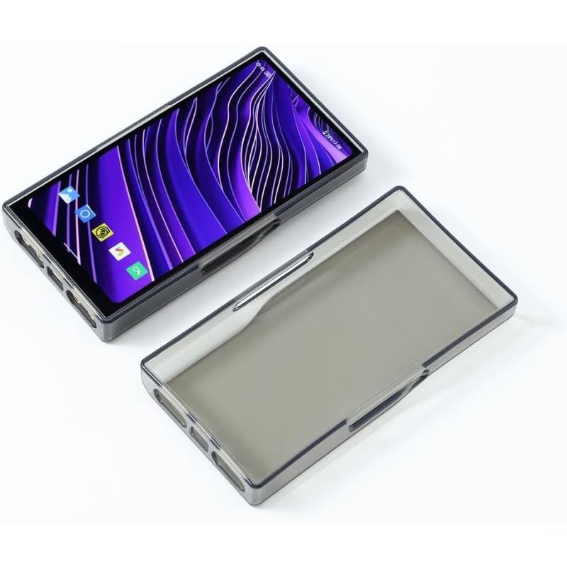 HiBy R6 Pro II Soft Crystal Clear TPU Skin Protective Case, Transparent - Image 3