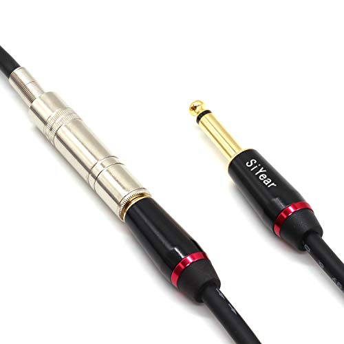 SiYear 6.35 mm 1/4" Female to XLR Male Adapter Cable,Quarter inch TS/TRS to XLR 3 Pin Interconnect Cable (10Feet) - Image 4