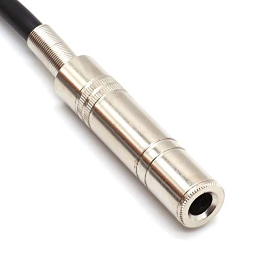SiYear 6.35 mm 1/4" Female to XLR Male Adapter Cable,Quarter inch TS/TRS to XLR 3 Pin Interconnect Cable (10Feet) - Image 2