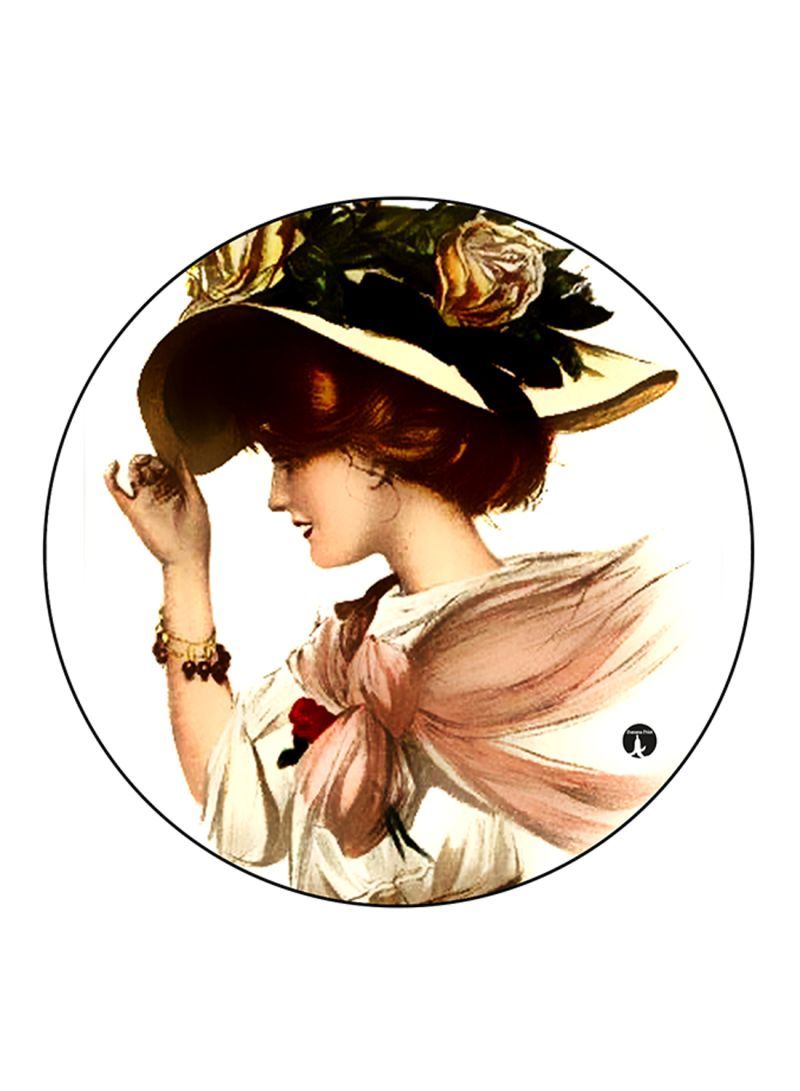 RKN Woman Printed Fridge Magnet  Multicolour - Image 1