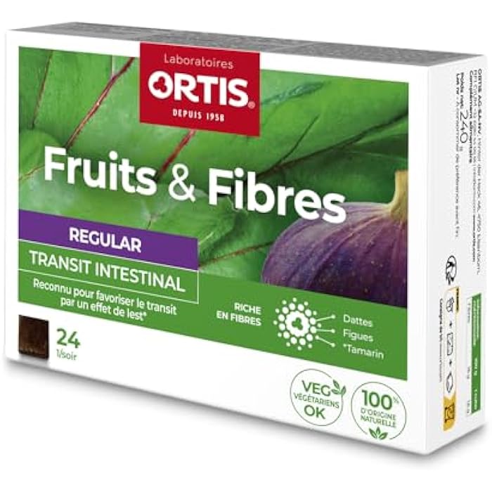 Ortis Fruits & Fibres Regular 24 Cubes - Image 1
