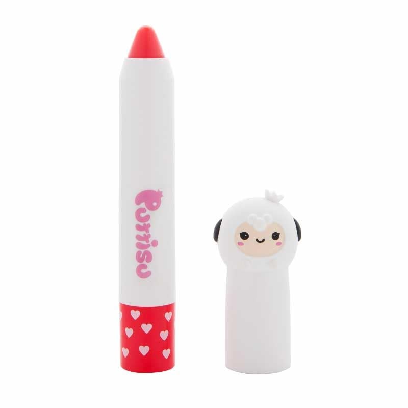 Puttisu Shea Butter Lip Balm For Kids - Hypoallergenic, Moisturizing, And Adorable Design For Little Ones (Coco Cherry), 1 Count - Image 1