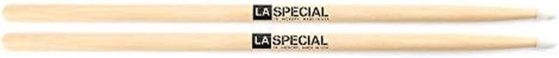 ProMark LA Specials Drum Sticks - 7A Drumsticks - Drum Sticks Set - Oval Nylon Tip - Hickory Drum Sticks - Consistent Weight and Pitch - 1 Pair - Image 1