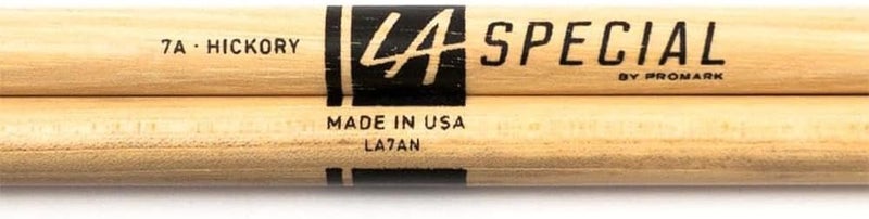 ProMark LA Specials Drum Sticks - 7A Drumsticks - Drum Sticks Set - Oval Nylon Tip - Hickory Drum Sticks - Consistent Weight and Pitch - 1 Pair - Image 4