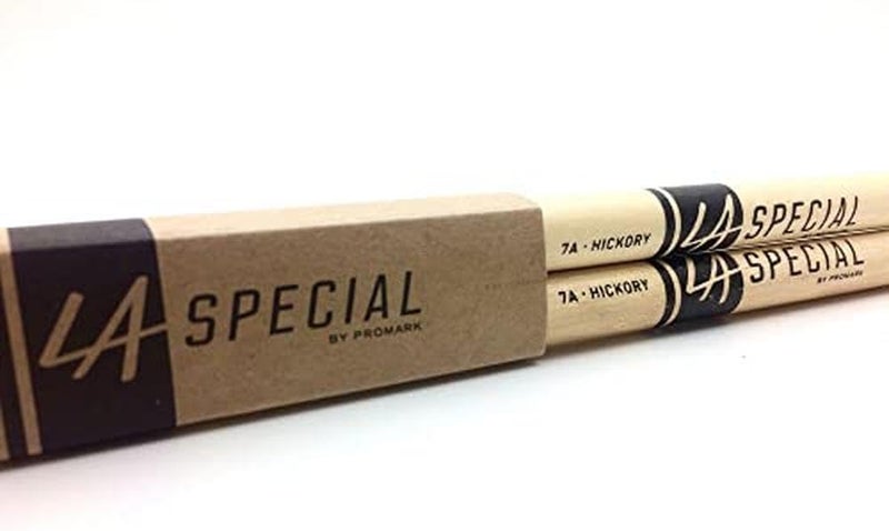 ProMark LA Specials Drum Sticks - 7A Drumsticks - Drum Sticks Set - Oval Nylon Tip - Hickory Drum Sticks - Consistent Weight and Pitch - 1 Pair - Image 5