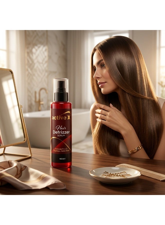 ActiveX Hair Defrizzer Serum 150ml – Anti Frizz Hair Serum for Smooth, Shiny & Sleek Hair - Image 3