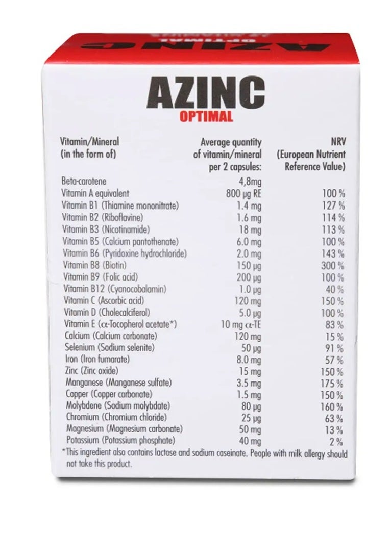 ARKOPHARMA - A - Zinc vitamins and minerals 60 capsule - Image 1