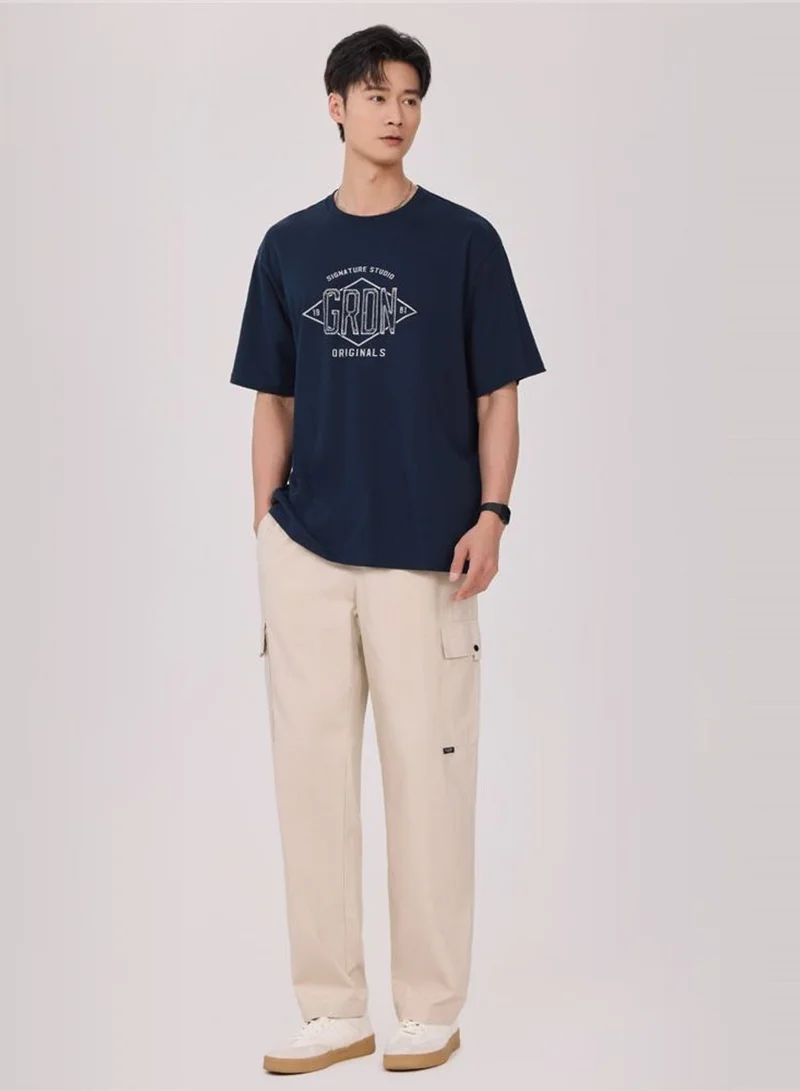 GIORDANO Men’s Relaxed Fit Cotton Originals Tee